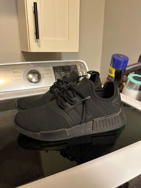 adidas Black Low-Top Athletic Sneakers